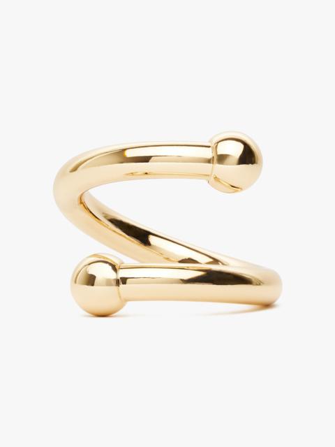 Sportmax ANDE1234 Metallic twist bracelet - RUNWAY