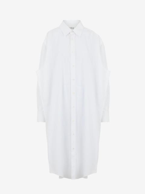 Maison Margiela Organic cotton shirt-dress