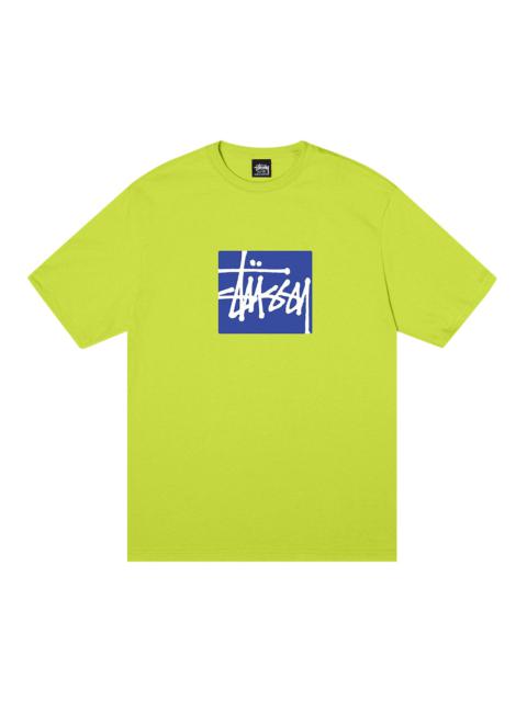 Stussy Stock Box Tee 'Keylime'