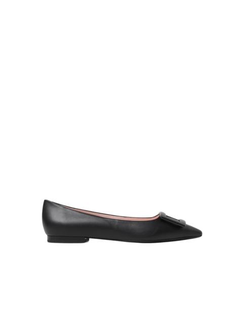 Roger Vivier ELEGANT BALLET FLATS WITH BUCKLE DETAIL