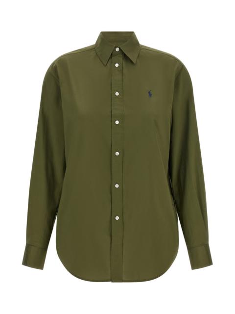 Polo Ralph Lauren Logo Embroidery Cotton Shirt