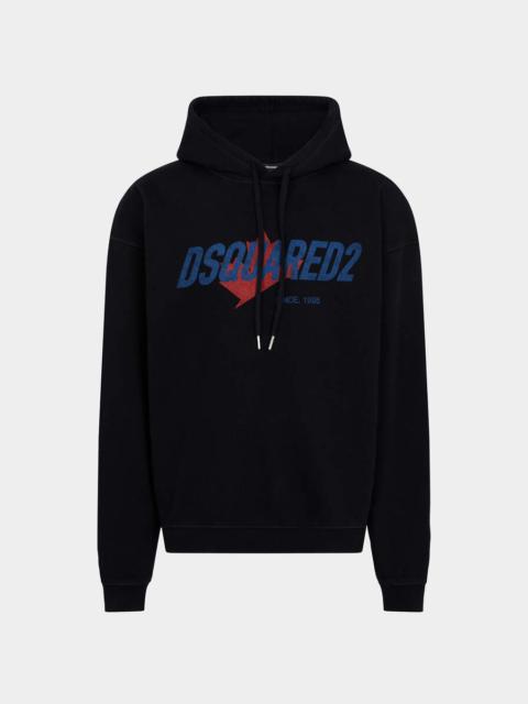DSQUARED2 DSQUARED2 LOGO RELAX FIT HOODIE