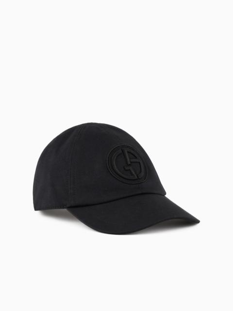 GIORGIO ARMANI Stretch-cotton baseball cap