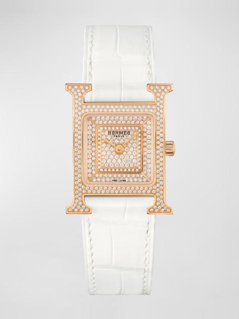 Hermès Heure H Watch, Small Model, 25 mm