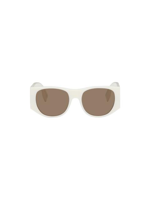 FENDI Off-White Baguette Sunglasses