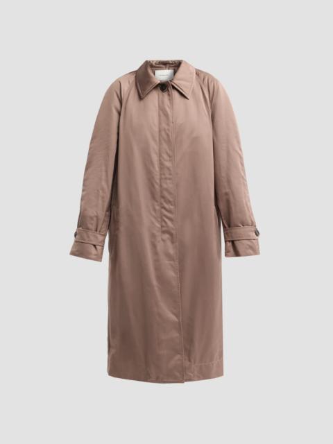 Vince Women's Pima Cotton-Blend Car Coat - Taupe Haze