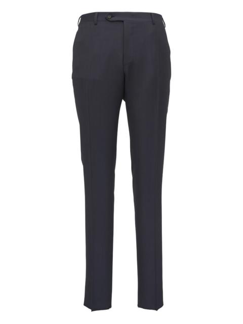Canali press-crease trousers