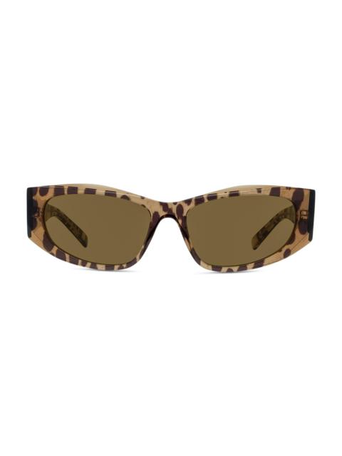 Givenchy Women's GV Day 56MM Geometric Sunglasses - Brown