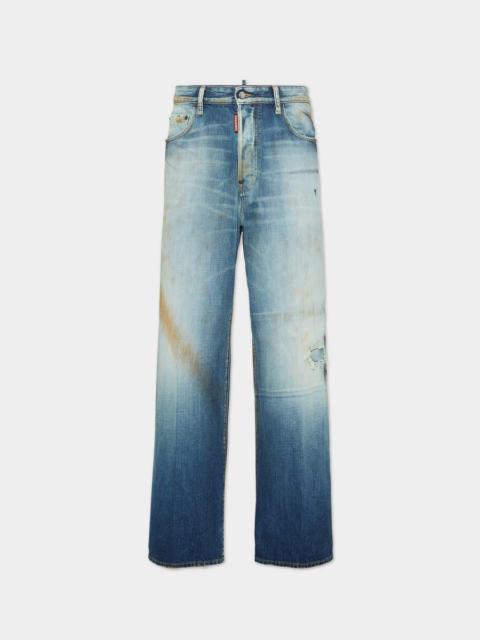 MEDIUM RUSTY NAIL WASH LOOSE JEANS