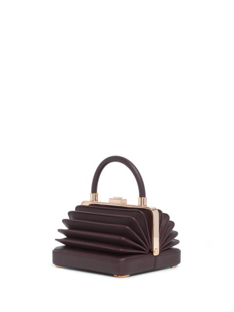 GABRIELA HEARST Small Diana Bag in Bordeaux Nappa Leather
