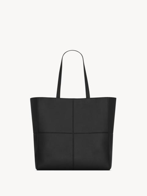 SAINT LAURENT SAINT LAURENT PARIS 4 CARRÉ TOTE IN LEATHER