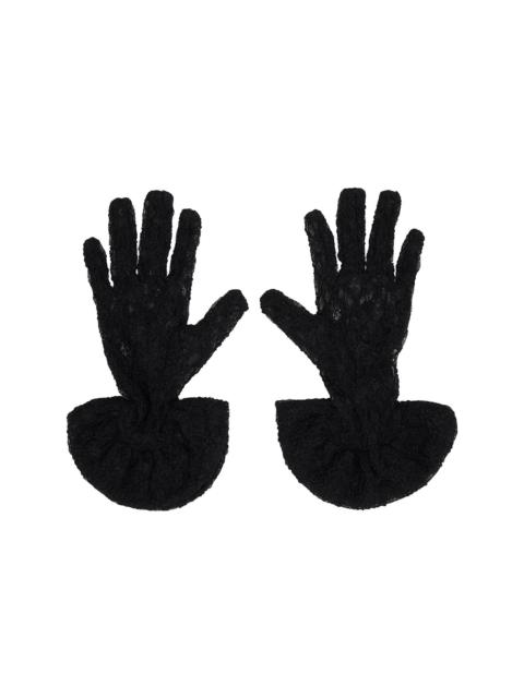 ANNA SUI Black Short Gloves