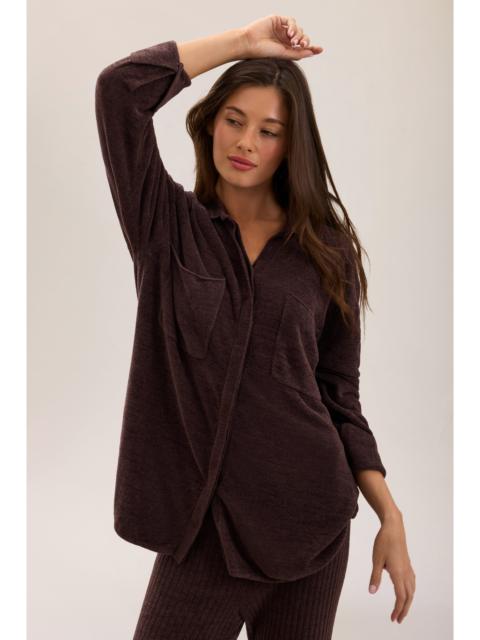 Barefoot Dreams CozyChic Ultra Lite® Patch Pocket Shacket