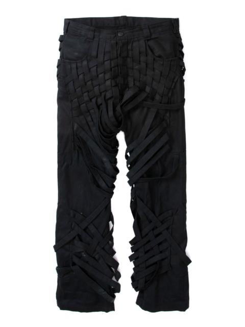 WHO DECIDES WAR INTERWOVEN TROUSERS