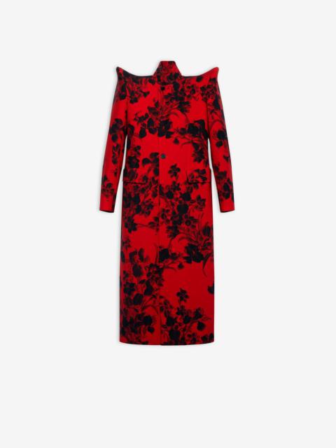 BALENCIAGA Pagoda Single Breasted Coat