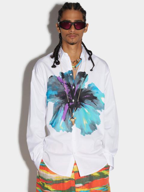 DSQUARED2 DROPPED SHOULDER SHIRT
