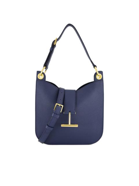 TOM FORD grain leather T-bar shoulder bag