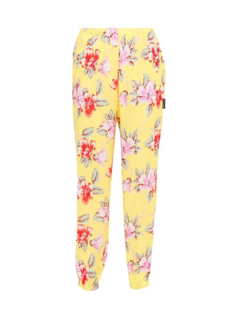Palm Angels Floral printed pleated pants