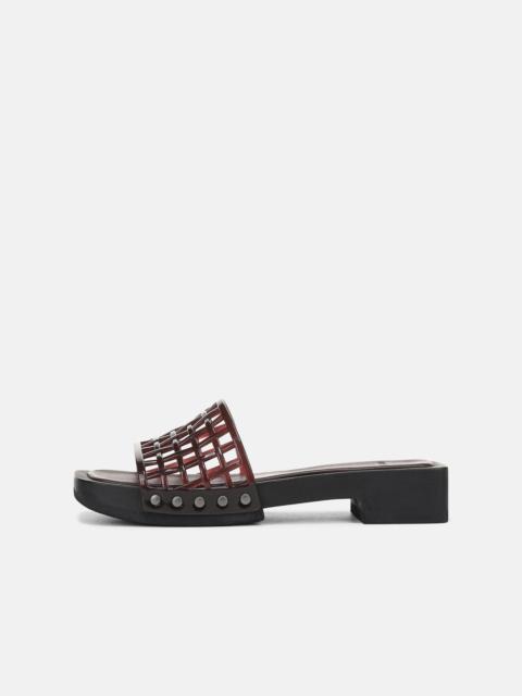 Vince Barbara Jelly Slide Sandal