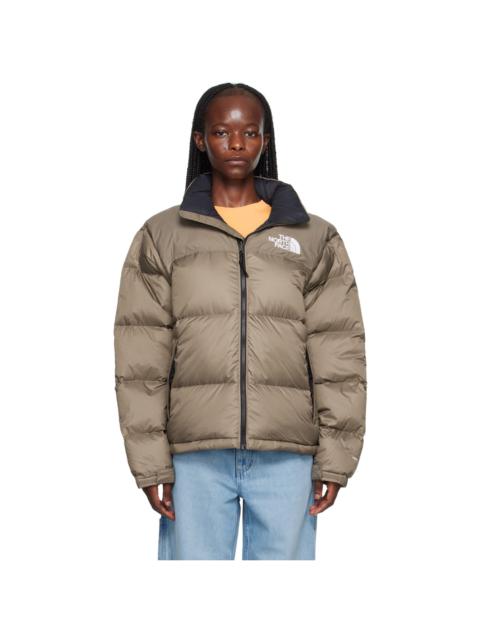 Brown 1996 Retro Nuptse Down Jacket