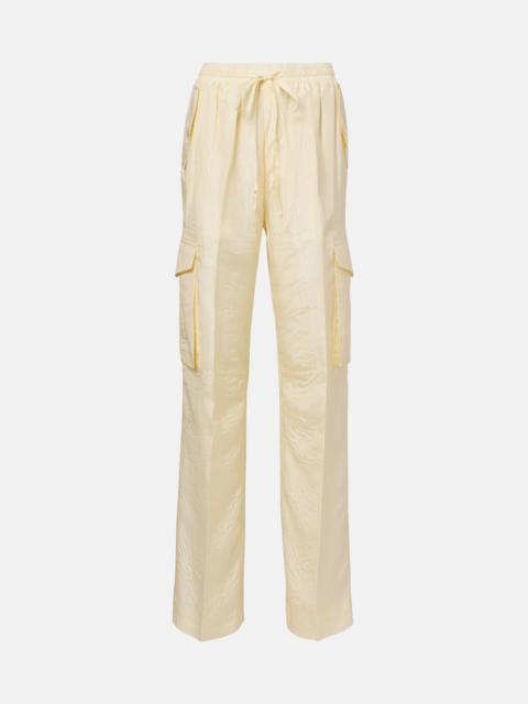 PHOEBE PHILO Silk cargo pants