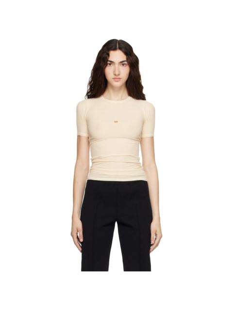 BASERANGE Off-White Heart T-shirt