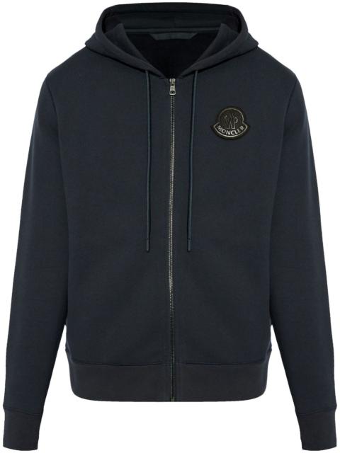 Moncler 로고 잡아당기기 hoodie