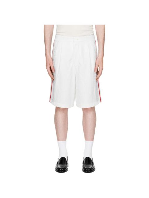 JACQUEMUS White 'Le Pyjama' Shorts