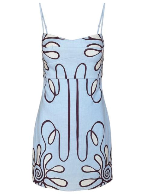 CALA de la CRUZ Lucca Dress in Namurceleste