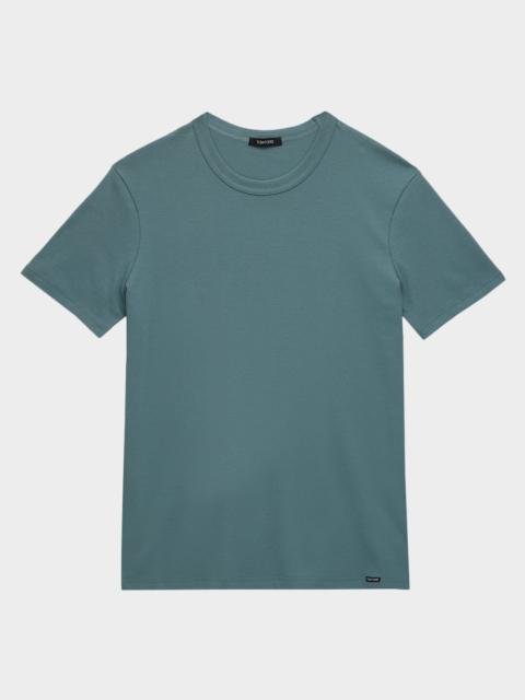 TOM FORD Men's Solid Stretch Jersey T-Shirt
