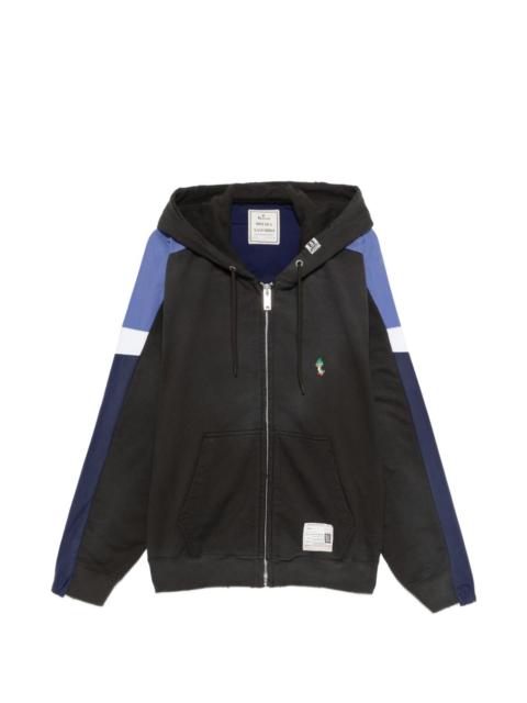 Maison MIHARAYASUHIRO zip-up panelled jacket