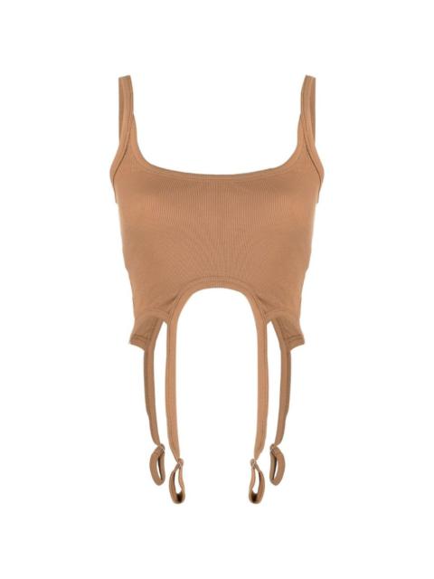 Heron Preston Hooks cropped tank top