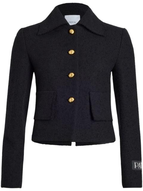 PATOU Iconic tweed short jacket
