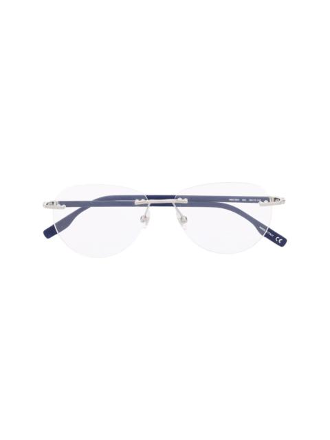 Montblanc matte-effect frameless glasses