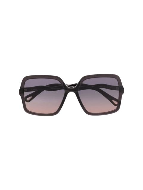 Chloé square-frame sunglasses