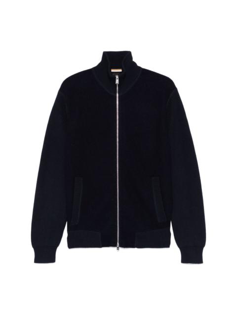 BOSS cable-knit cardigan