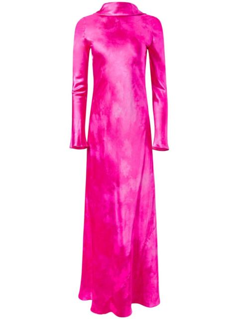 Alejandra Alonso Rojas cowl-back silk gown