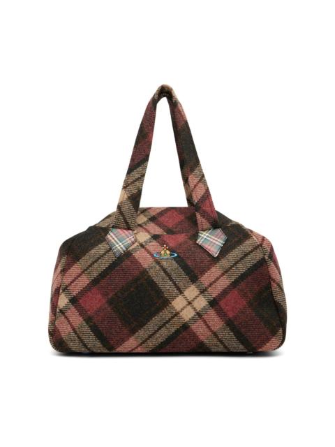 Vivienne Westwood Red & Beige Archive Yasmine Large Tote