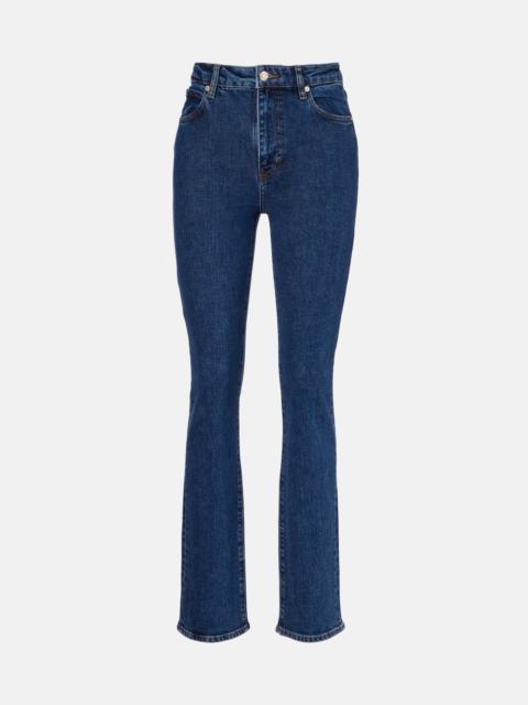 FRAME Ruler high-rise slim jeans