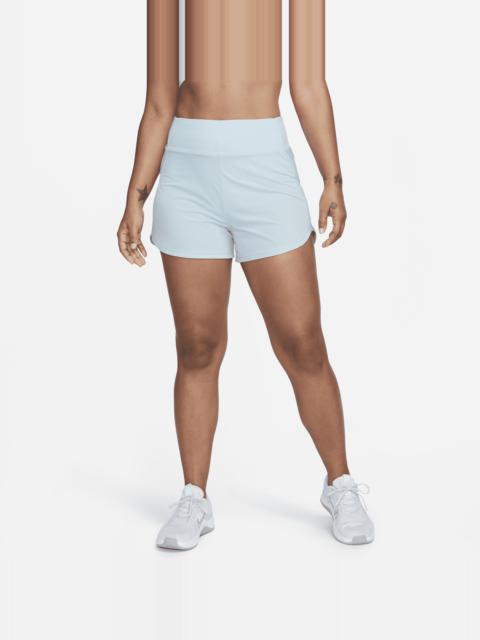 Nike Women's Bliss Dri-FIT Fitness High-Waisted 3" Brief-Lined Shorts