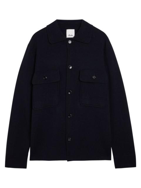 Allude Allude Wool and Cashmere-blend Overshirt