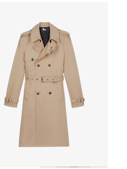 The Kooples Double-breasted cotton trench coat