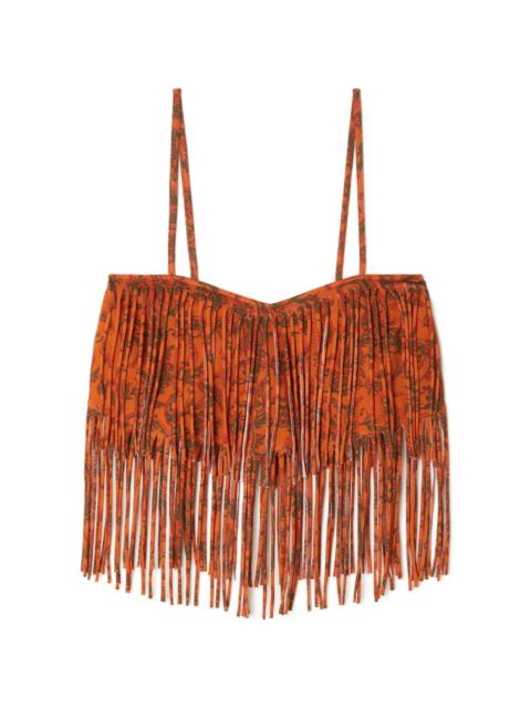 Alanui Monsoon Fringed Top