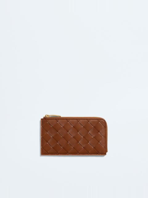 Bottega Veneta Intrecciato L-Zipped Card Case