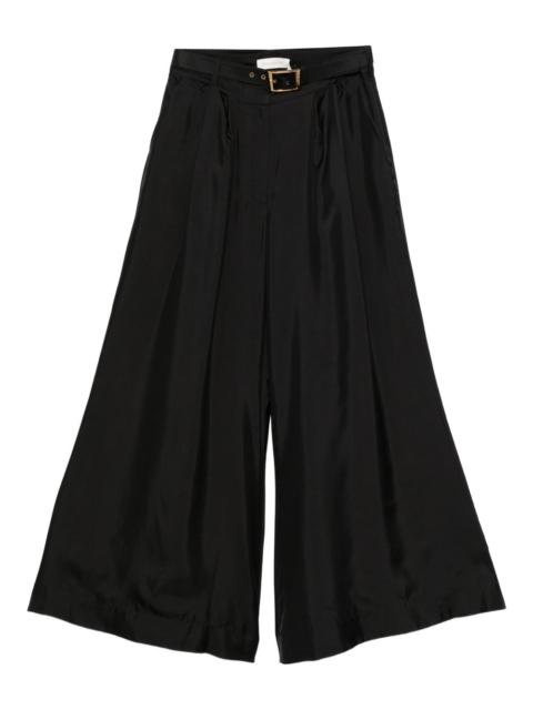 Zimmermann pleated belted trousers