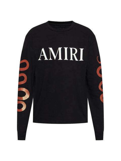 Tシャツ・カットソー AMIRI LUNAR NEW YEAR DRAGON LONG SLEEVE TEE AMIRI LUNAR NEW YEAR DRAGON LONG SLEEVE TEE | amiri | REVERSIBLE