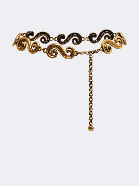 Etro Embellished chain belt
