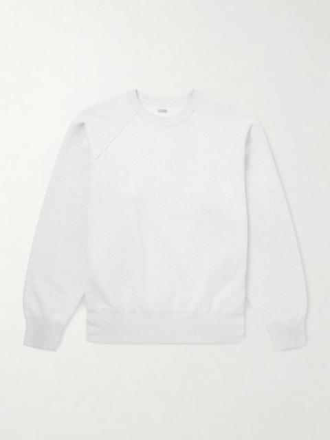 A.PRESSE Cotton-Jersey Sweatshirt
