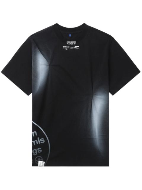 ADER error Nowia spray-paint T-shirt