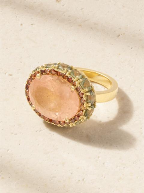 ILEANA MAKRI One Of A Kind 18-karat Gold Multi-stone Ring